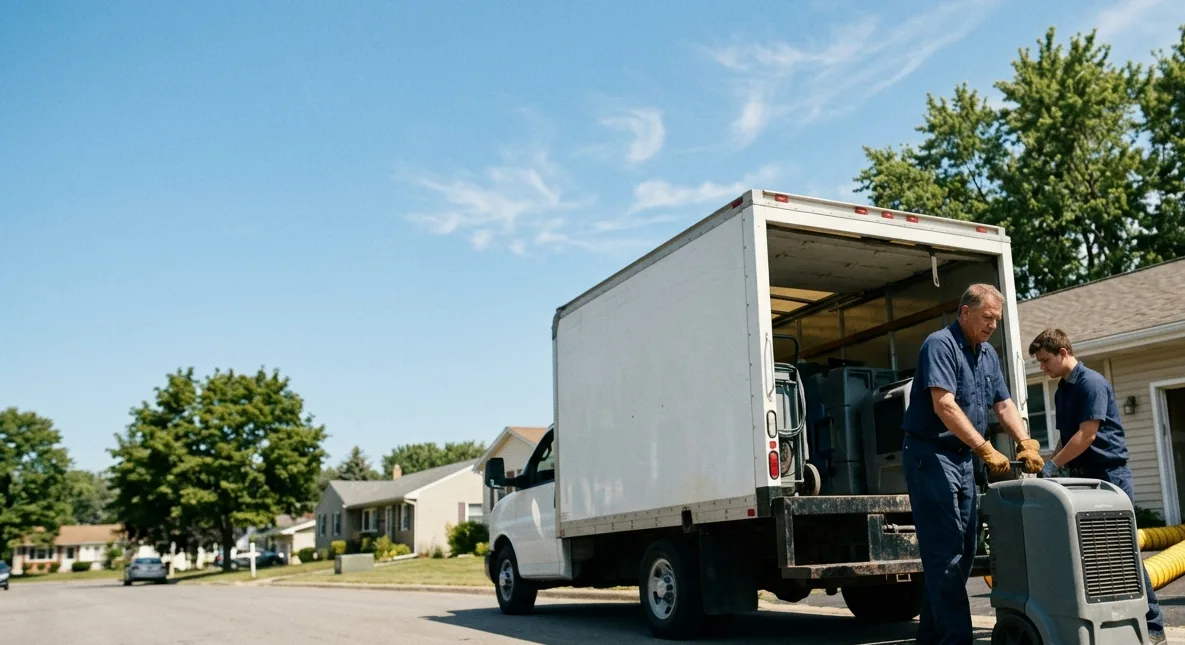 Water Damage Cleanup in Prescott, KS near me